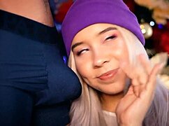 Hey, watch me tease my boyfriend's cock right over his shorts!