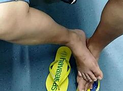 Brazilian Flip Flop Tease