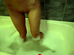 hey while no one's watching this sexy tattooed blonde teen with tight wet pussy gives you a sneaky pov blowjob