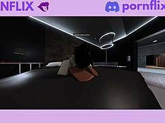 HOT Girlfriend Loses Virginity to Boyfriend's Cock on Roblox!
