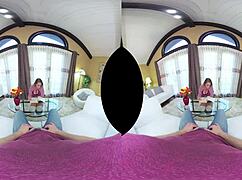 Big Booty Cali Carter Fucked Hard in VR with Cum Swallow