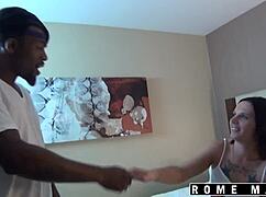 Deborah Ann Rides Rome Major's Big Cock Doggystyle Deep in Wet Pussy