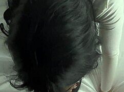 After the party, my hot college girlfriend and I get wild in the garage with her tight ass out.