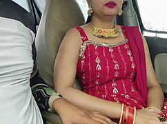 damn this cute desi bhabhi's tight pussy wrecked by huge cock in car 😩🍆🚗