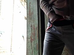 i caught neighbor masturbating spanked her then fucked hard with strap-on 😈💦