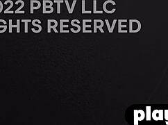 Blonde teen Blake Blossom strips lingerie teasing her natural tits for Playboy