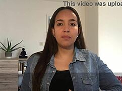 oh man carolina buitrago's latina pussy glasses look waitin for that hot cumshot facial cum in mouth