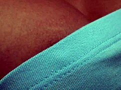 Tranny mommy in fishnets deepthroats then gets assfucked doggystyle bent over bed