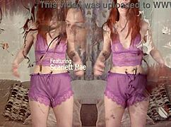 scarlett mae laughs kisses sucks licks cock in bedroom with neighbor girl next door fun