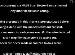 freshman ami rogue moans through mandatory hitachi vibrator orgasm from tampa doctor