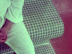 wife sneaks off with sauna stranger for secret steamy hookup