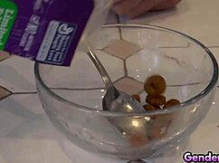 trans stepmom mara nova's hot pierced body fucked hard by stepson anal