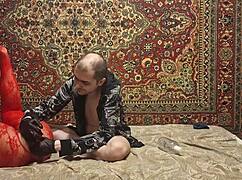 Sasha Earth Ass Dildo Play and Anastasia Mistress Double Penetration Gaping