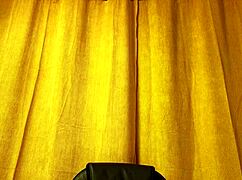 blonde teen braces curvy skinny shoves glass toy deep in gaping shaved asshole