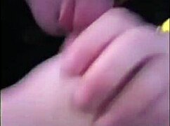 omg daddy watch this close-up sloppy blowjob from my big tits wife teasing your small cock 😜💦