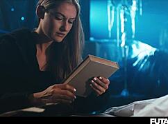 asian futa shemale grows magic cock fucks blonde bareback rough