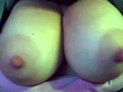 Watch her massive Italian tits bounce slow and close for the lens.