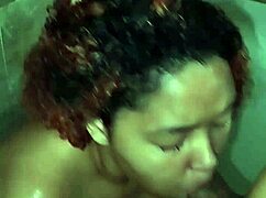 Brazilian Step Cousin Spreads Big Natural Tits and Ass for Hotel Bathroom Deepthroat Sex!