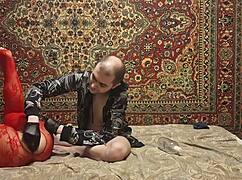 Sasha Earth Ass Dildo Play and Anastasia Mistress Double Penetration Gaping