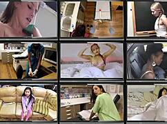 freshman ami rogue moans through mandatory hitachi vibrator orgasm from tampa doctor