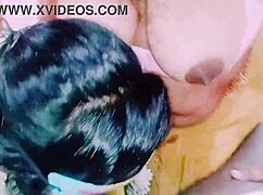 Wife and aunty give dual blowjob with hardcore dirty Telugu talk!