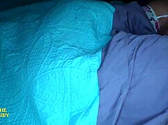 Step son, spend night fucking mommy's big tits deepthroat POV