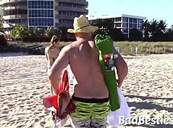 What if horny spring break teens took on monster cocks in wild orgy?