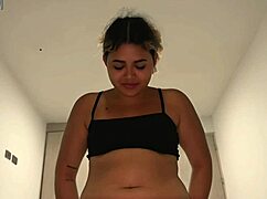 insecure hermanastra's small tits lead to hermanastro pounding