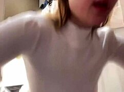Teen Big Tits Ass Fucked Hard in Public Fitting Room Cumshot Facial