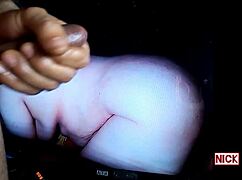 missing my wife so bad sucking this small cock with my big pussy lips serena update