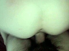 Mi hermanastro's monster 20cm cock slams deep into her big pussy pov style.