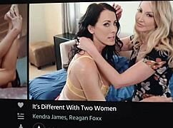 i can't stop fingering my stepmom reena sky during christmas scissoring