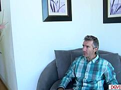 guy pounds stepdaughters petite shaved teen bff pussy with monster cock licking tits