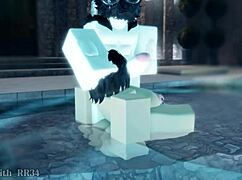 Alone In Indoor Pool Shy Girl Bent Over For Rough Big Cock Doggy Fuck Session
