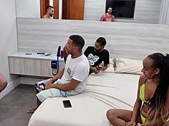 bastidores footage of skinny thai kalifa teen slut rough anal dp with swollen pussy screaming orgasm gangbang.