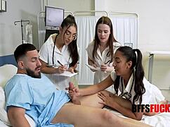 Hot latina doctors give throbbing cocks ultimate TLC