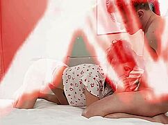 Only His Monster Cock Makes Me Cum So Hard in 4K HD Tim Team Sloppy Deepthroat!