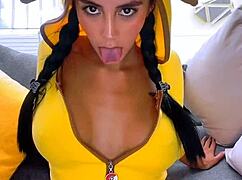 Watch me ride this monster cock while moaning loud imkathleen