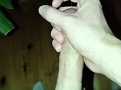 new 18yo strokes huge cock to massive homemade cum explosion solo