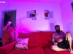 super hot n horny i got my roommate to fuck my fiery wet pussy with his huge brazilian cock