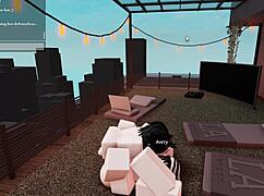 roblox roleplay turns into cute whore deepthroating monster cock