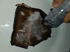 who wants bolo covered in thick hot cumshots from blowbang bukkake?