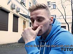 tutor4k. brunette teacher in stockings blows horny stud... damn she's wet 😏🍆