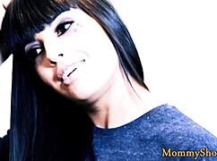 does this classy milf beg her stepdaughter to sit on her face for hours?