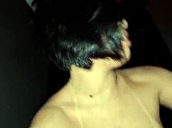 Couldn't hold back fucked her tight pussy through swing cabin door then made her take it all inside