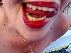 Dawnskye1962 spreads fat ass cheeks for Sean's rimjob worship