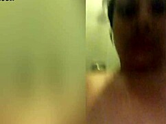BBW Latina Miss Madii Feels Steamy Wet Shower Bliss