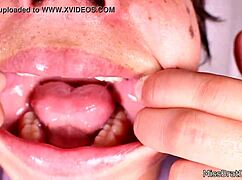 i'm gaggin on this cock so hard mouth fetish closeup chokin milf style ughh