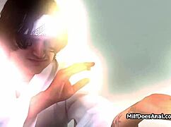 karate guy claims milf's tight asshole as prize for victory