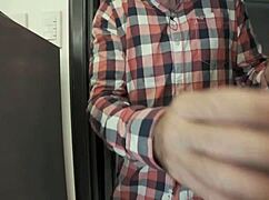crazy rimming turns into wild anal with that skinny teen's tight hole
